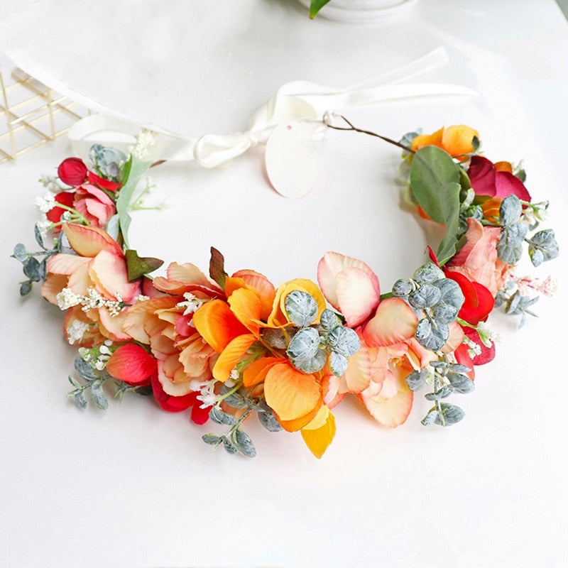 Couronne de Fleurs Hawaïenne