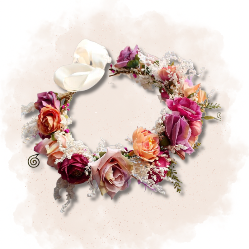 Couronne de fleurs Tahiti