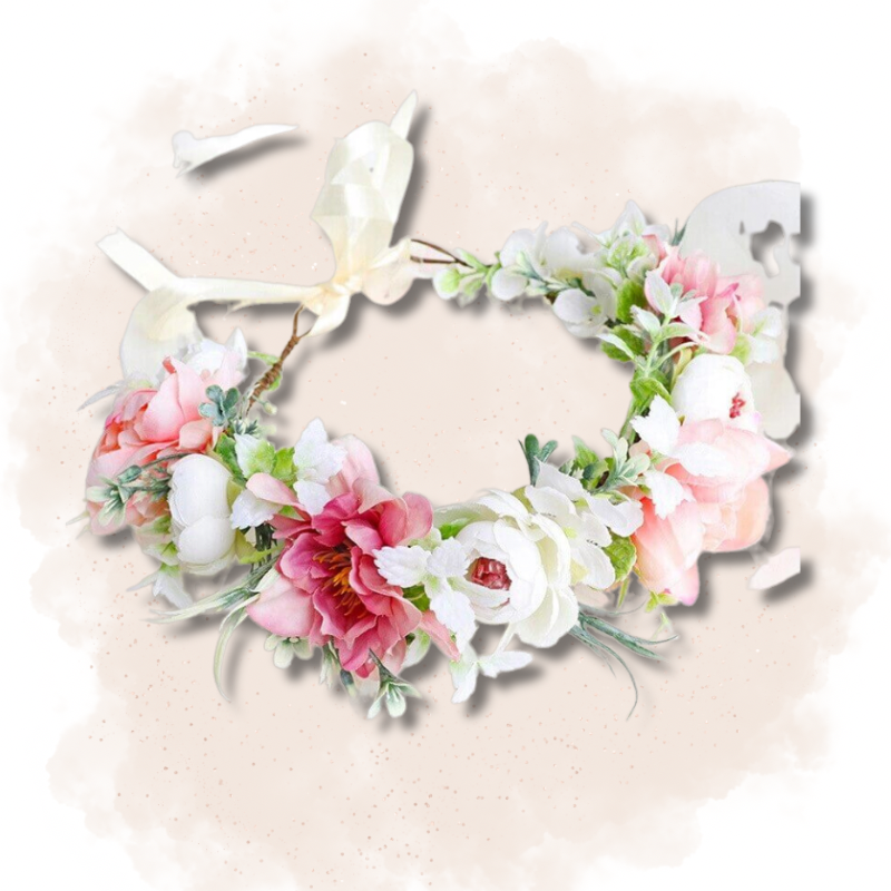 Couronne de Fleurs Femme