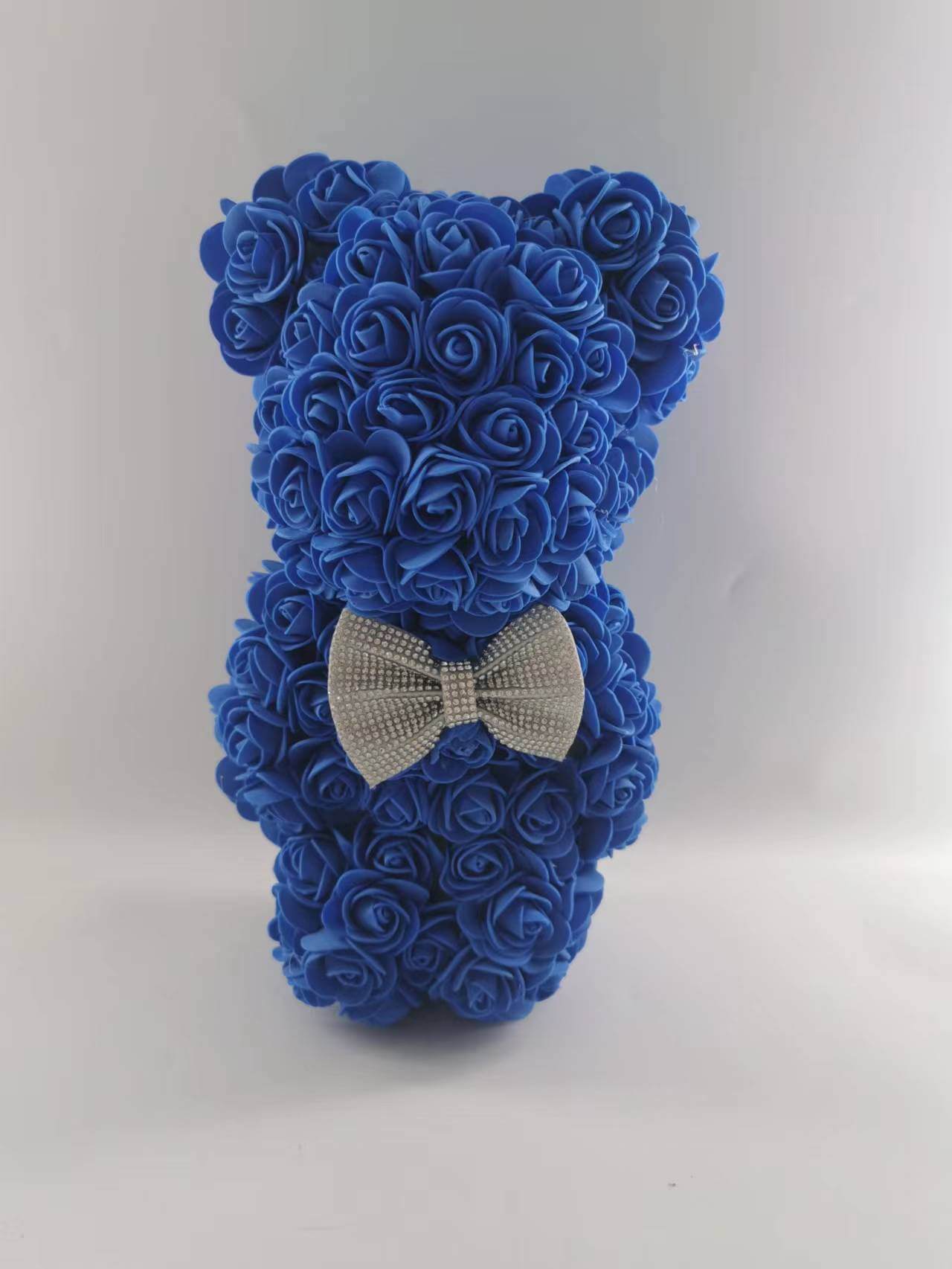 nounours en rose bleu