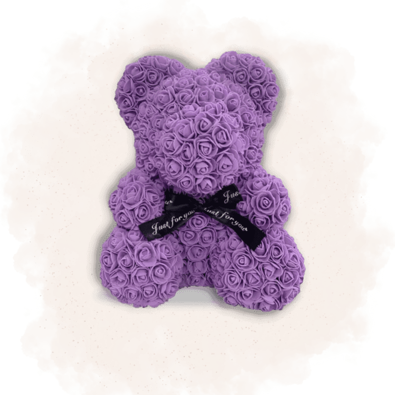 Ours en Rose Violet