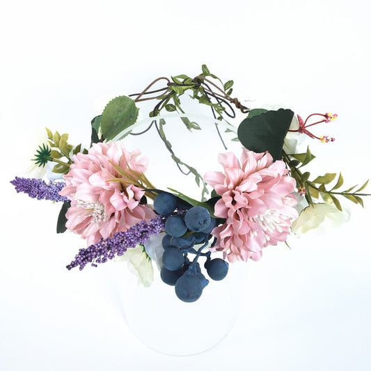 Couronne de Fleurs Petite fille