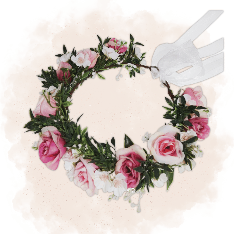 Couronne de Fleurs pour Cheveux
