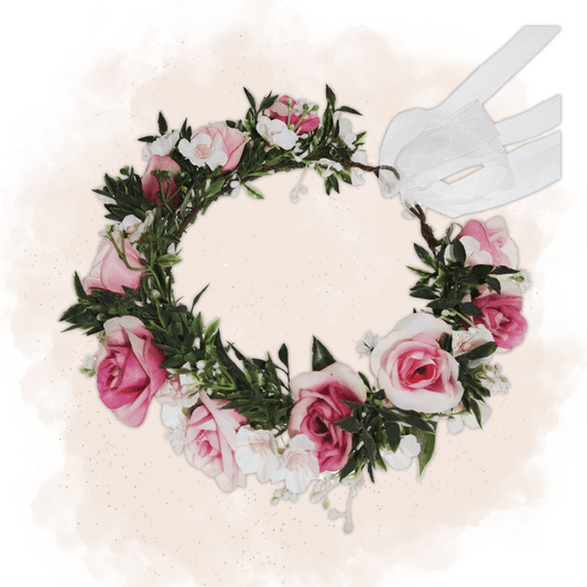 Couronne de Fleurs pour Cheveux