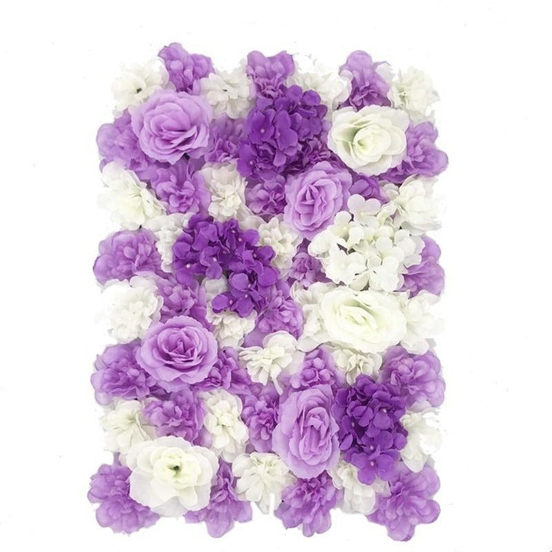 Mur de Fleur violet
